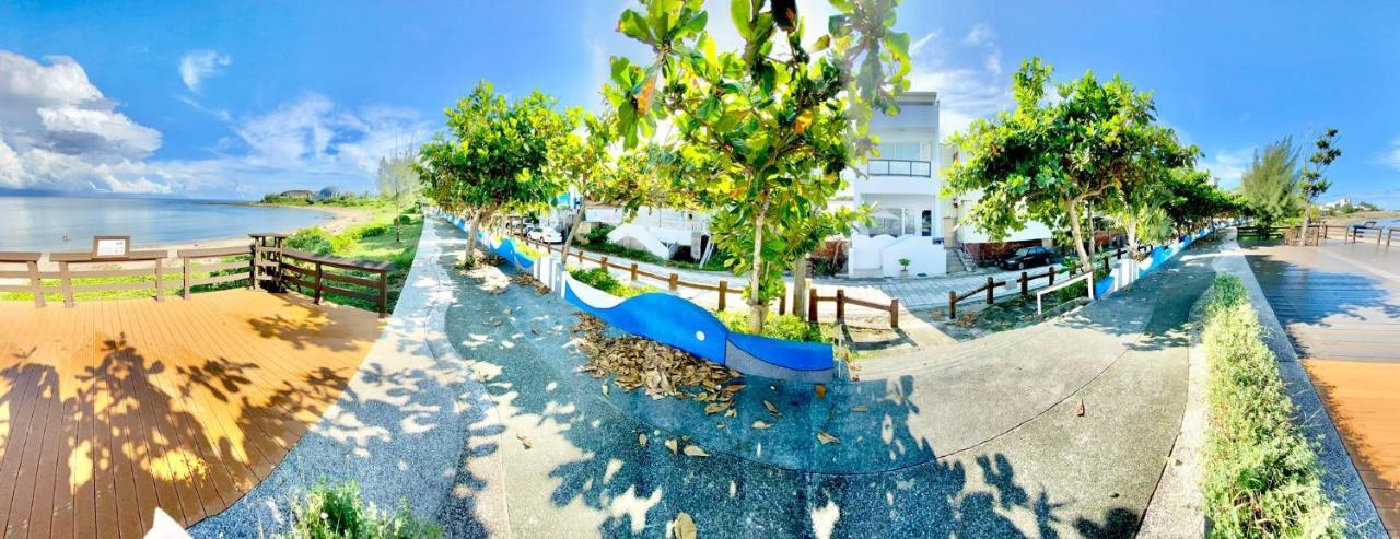 墾丁 後灣 微風海岸海景民宿 Чеченг Экстерьер фото