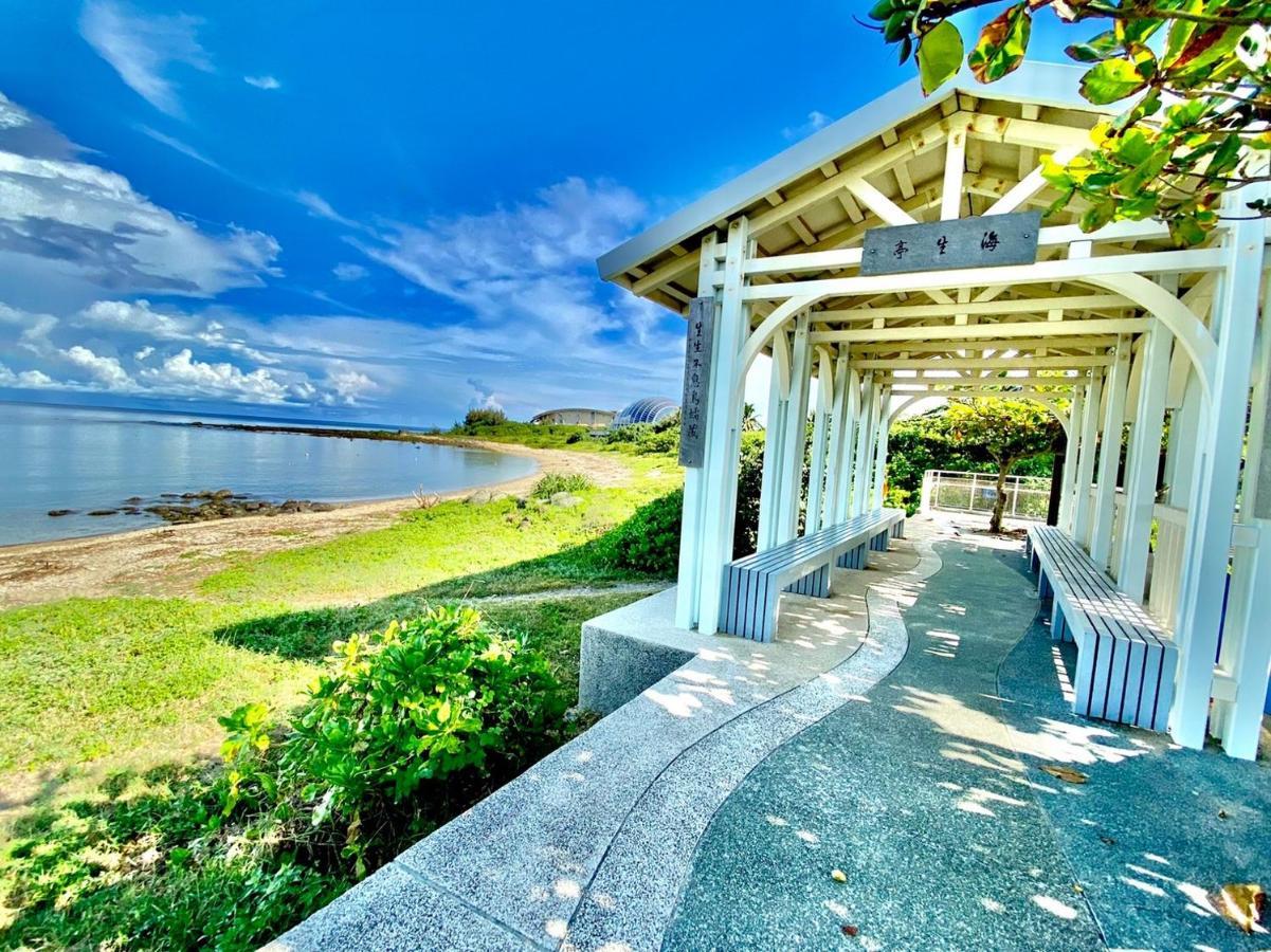 墾丁 後灣 微風海岸海景民宿 Чеченг Экстерьер фото
